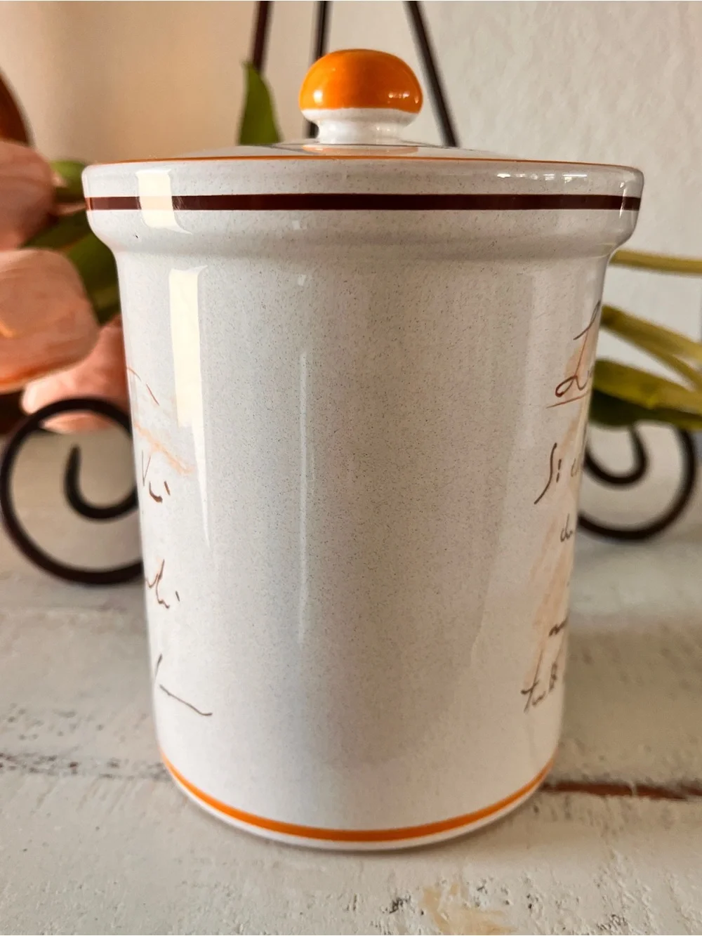 Sur La Table Rooster Lidded Canister – Made in Italy